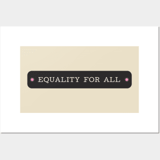 Gender Equality is a Fundamental Right Posters and Art